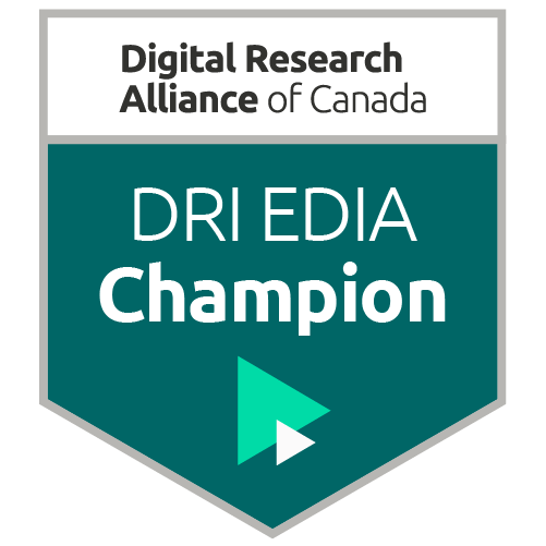 DRI-EDIA Champions badge